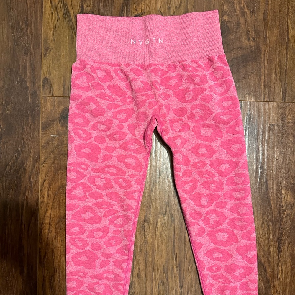 NVGTN Wild things collection pink leopard print